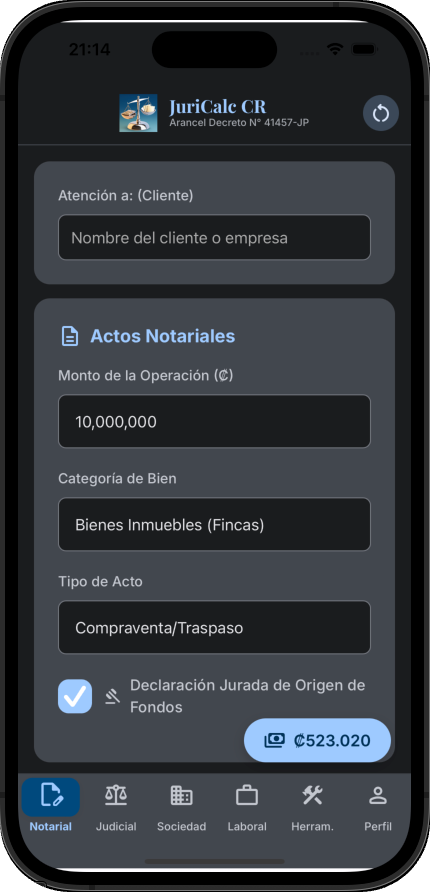 Módulo Notarial